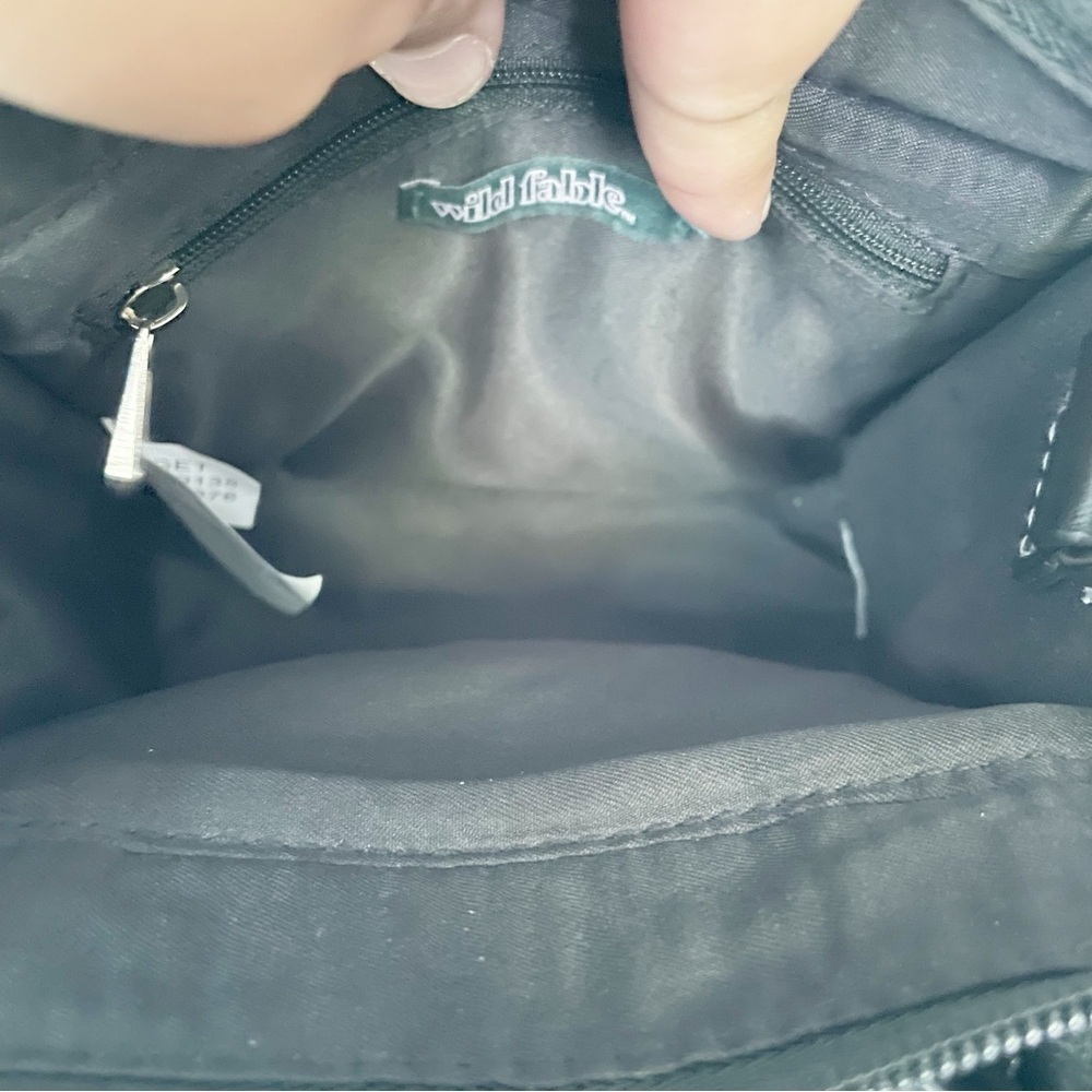 Wild Fable Black Vegan Leather Mini Bag - Picture 6 of 11